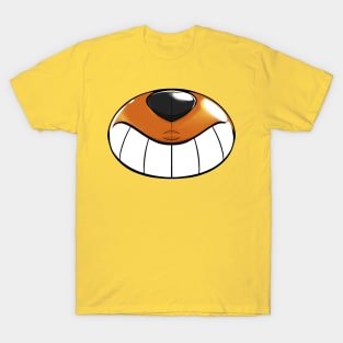 Pool toy muzzle, Orange T-Shirt